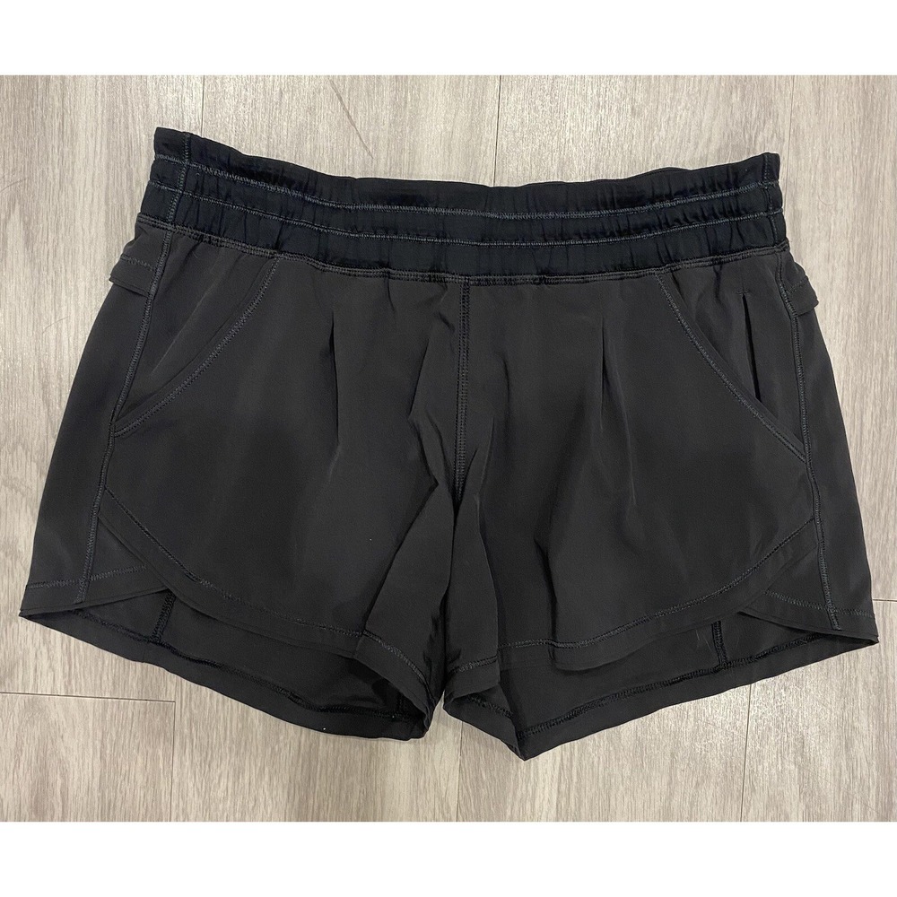 Lululemon Athletic Shorts 3" Womens Black Size 8